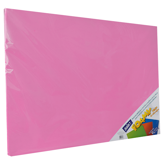 FOAMY 43X56 #06 FUCSIA C/10