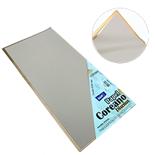 PAPEL COREANO 57X57 BORDE DORADO 03 BEIGE PQT C/10