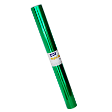 PAPEL METALICO ROLLO 60 CMS X 25 MTS VERDE