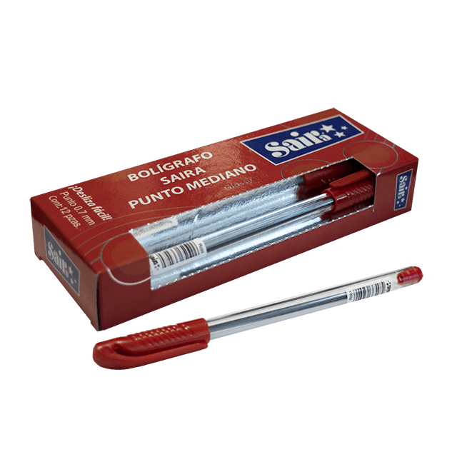  ARTEZA Bolígrafos de gel rojos, paquete de 24, punta media de  0.028 in, tinta de secado rápido para una escritura suave, perfectos para  suministros escolares universitarios, tareas de oficina y toma